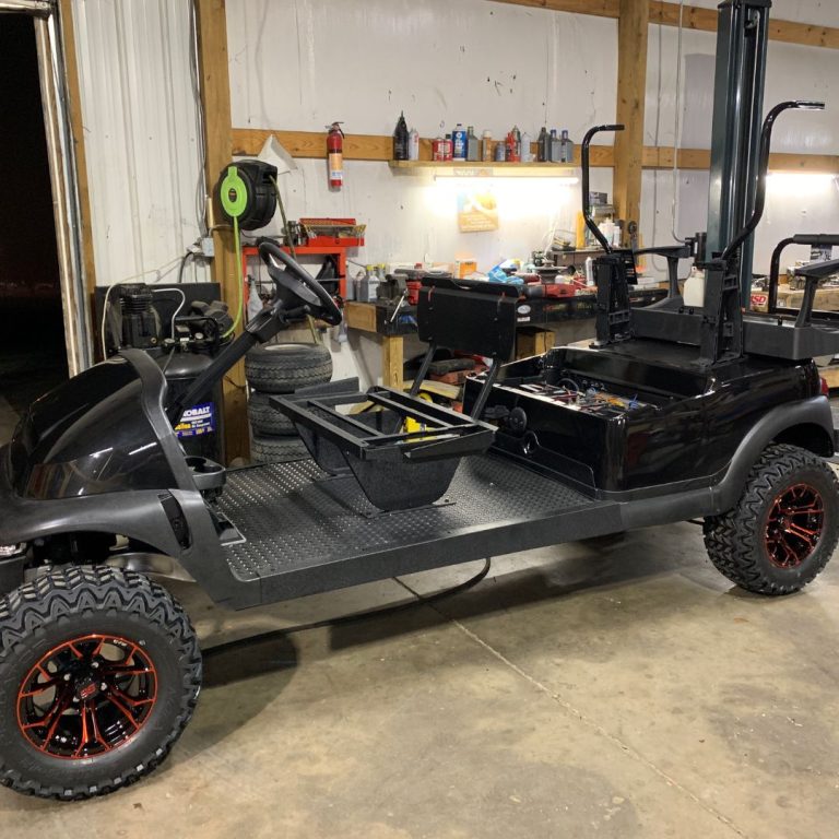 Building an electric Black Custom Club Car