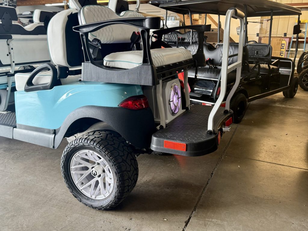 Golf Cart with Subwoofer