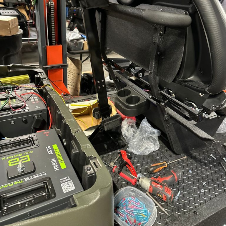 Installing Dual Eco Lithium 105Ah Battery Packs in a Golf Cart