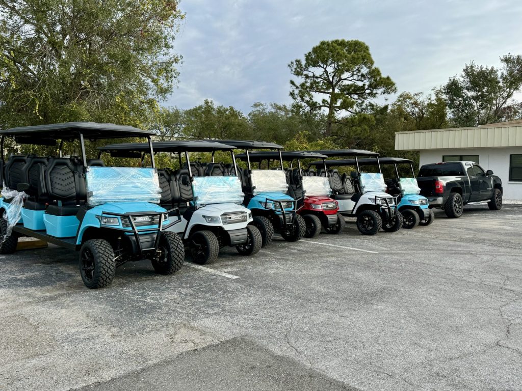 Sharkys Golf Carts Breezy EV Golf Carts For Sale